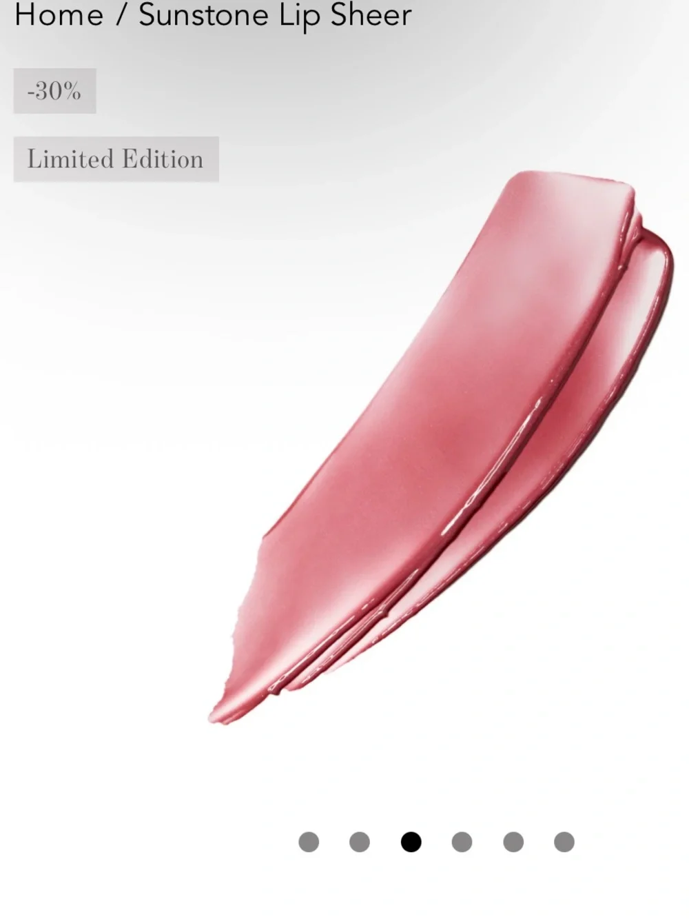 BNIB Chantecaille sunstone lip sheer in Optimism